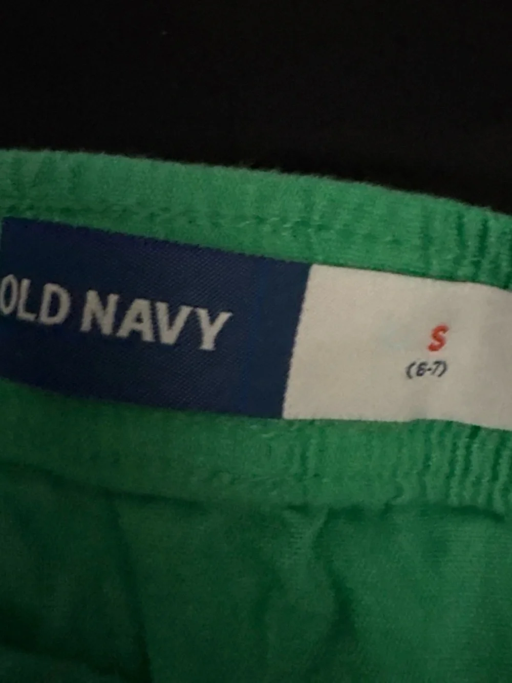 Old Navy Bright Green Elastic Waist Skirt